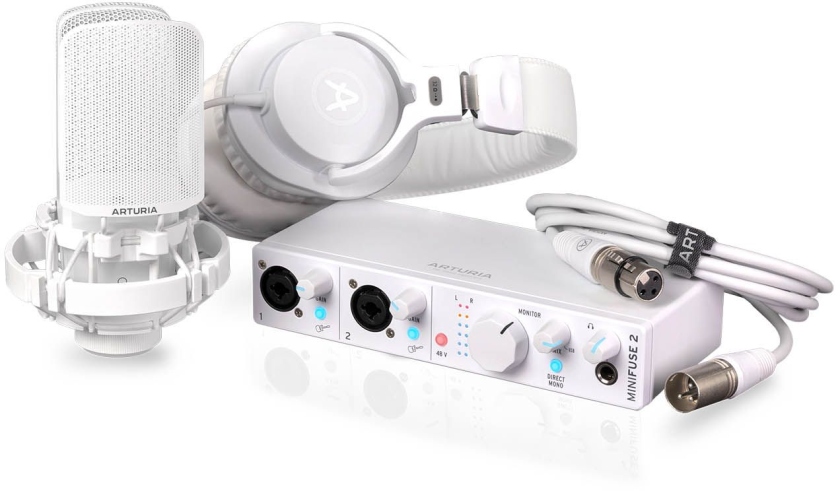 Arturia MiniFuse Recording Pack White