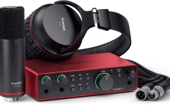 Pachet Home Studio Focusrite Scarlett 2i2 Studio 4th Gen
