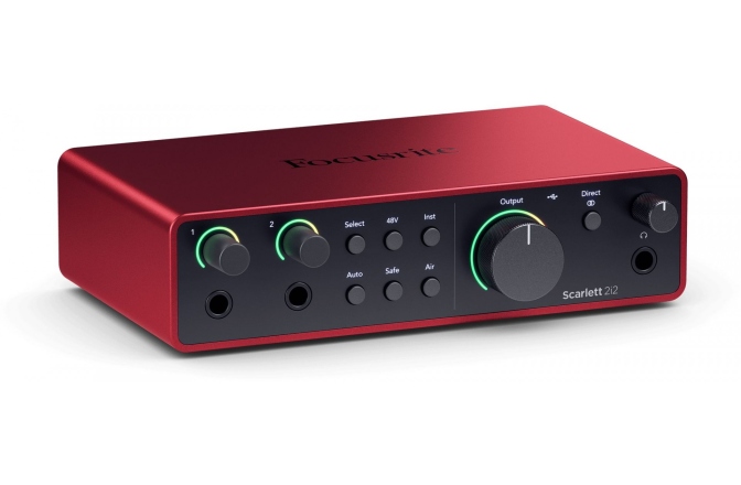 Pachet Home Studio Focusrite Scarlett 2i2 Studio 4th Gen
