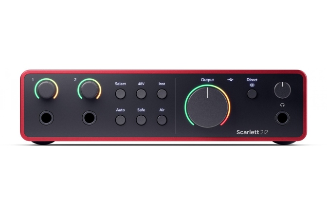 Pachet Home Studio Focusrite Scarlett 2i2 Studio 4th Gen