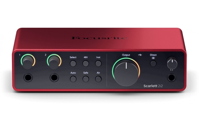 Pachet Home Studio Focusrite Scarlett 2i2 Studio 4th Gen