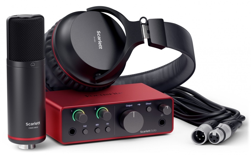 Focusrite Scarlett Solo Studio 4th Gen