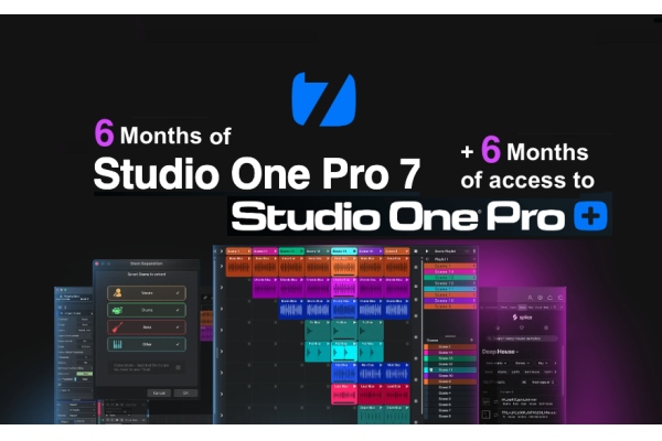 Studio One Pro+ 6 Months with Pro 7 Access Studio One Pro+ 6 Months with Pro 7 Access