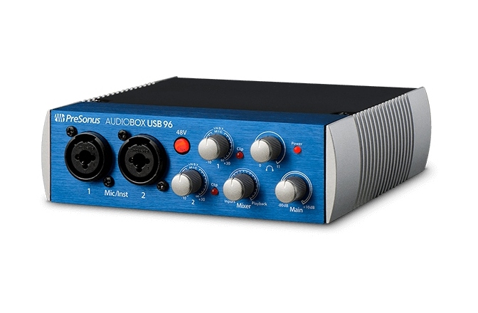 Pachet complet pentru inregistrari Presonus AudioBox USB 96 Studio