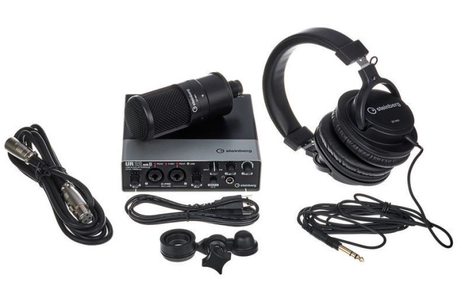 Pachet pentru inregistrari Steinberg UR22 Mk2 Recording Pack