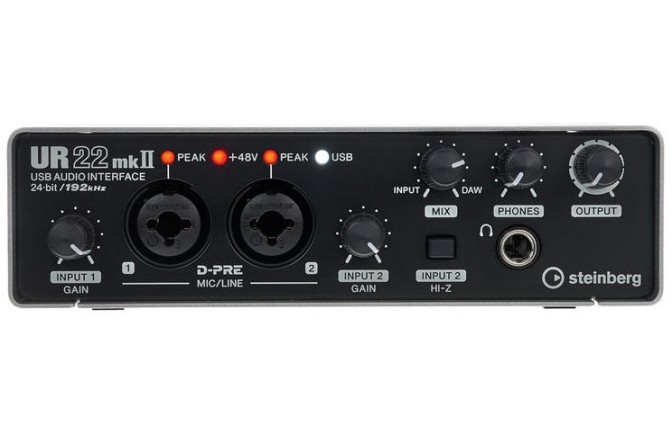 Pachet pentru inregistrari Steinberg UR22 Mk2 Recording Pack