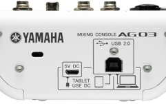 Pachet Streaming Yamaha AG03 mk2 Streaming Pack White