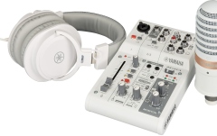 Pachet Streaming Yamaha AG03 mk2 Streaming Pack White
