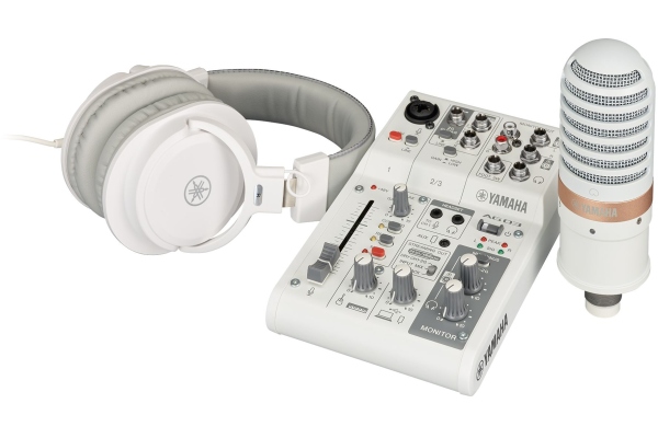 AG03 mk2 Streaming Pack White