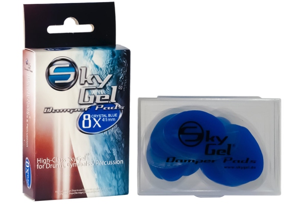SKY Music Damper Pads Crystal Blue SGDP8CBL SKY Music Damper Pads Crystal Blue SGDP8CBL