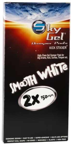 SKY Music	 Damper Pads SkyGel Kick StiXXer Smooth White