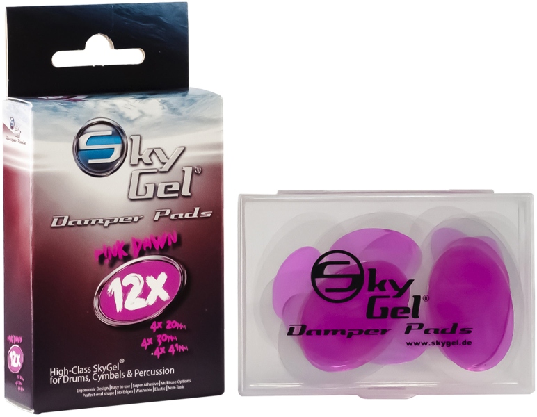 SKY Music	 Damper Pads SkyGel Pink Dawn SG12PI