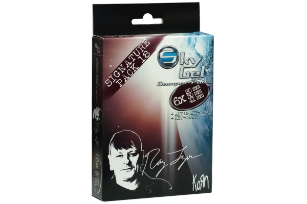 SKY Music Damper Pads Signature Edition Ray Luzier Wine Red SG18RLWR