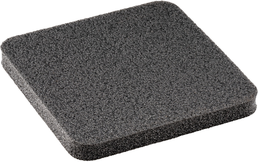 Hardcase Rubber Foam Pad - 100 x 100 mm 8 Pack old Nr: P1085