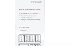 Pad-uri de amortizare Evans EQ Pods Drum Damper Gels
