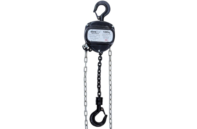 Palan cu lanț Eurolite Chain Hoist 10M/1.0T black