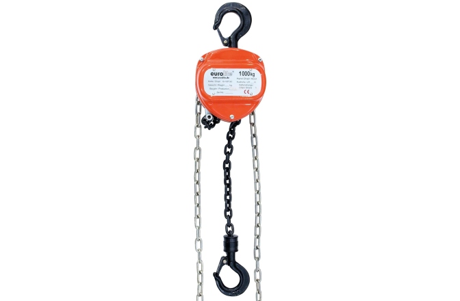 Palan cu lanț Eurolite Chain Hoist 10M/1.0T