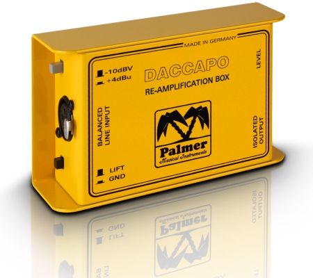 Palmer daccapo re-amp box