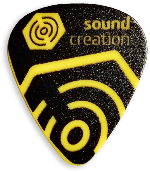 Soundcreation Logo Yellow Duralin 0.7mm Light-Medium