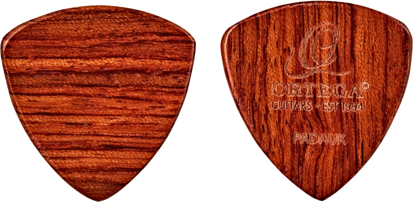 Ortega padouk wood picks XL - flat / 2pc pack