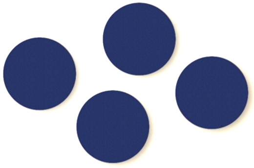 GIK Acoustics DecoShapes Circle Acoustic Panel 4Box Walten EJ011