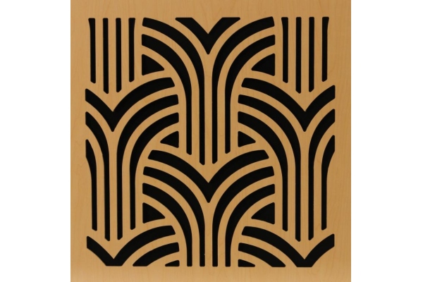 Impression Panel Diffuser/Absorber 50mm Gatsby Square Beech Wood Impression Panel Diffuser/Absorber 50mm Gatsby Square Beech Wood