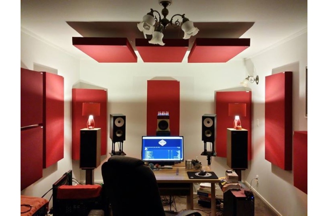 Panou de absorbție GIK Acoustics 242 Acoustic Panel Narrow 4Box Merrick EJ048