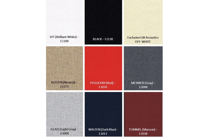 Panou de absorbție GIK Acoustics 242 Acoustic Panel Narrow 4Box Merrick EJ048