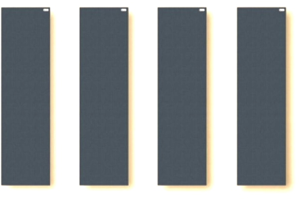 242 Acoustic Panel Narrow 4Box Merrick EJ048 242 Acoustic Panel Narrow 4Box Merrick EJ048