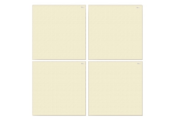 GIK Acoustics 242 Acoustic Panel Square 4Box Exclusive Off-White