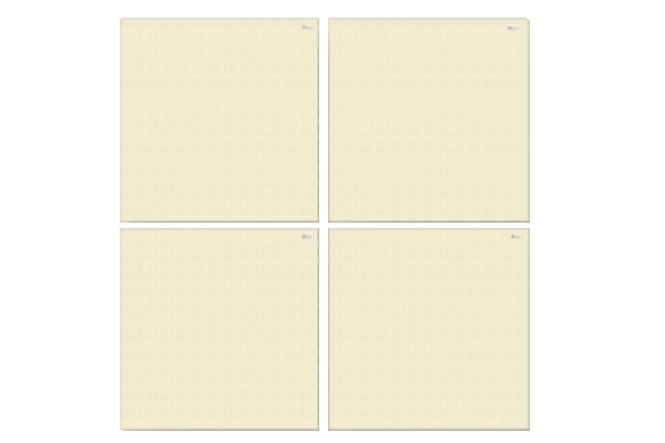 GIK Acoustics 242 Acoustic Panel Square 4Box Exclusive Off-White