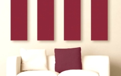 Panou de absorbție GIK Acoustics Acoustic Panels Spot Narrow 6Box Maroon EJ038