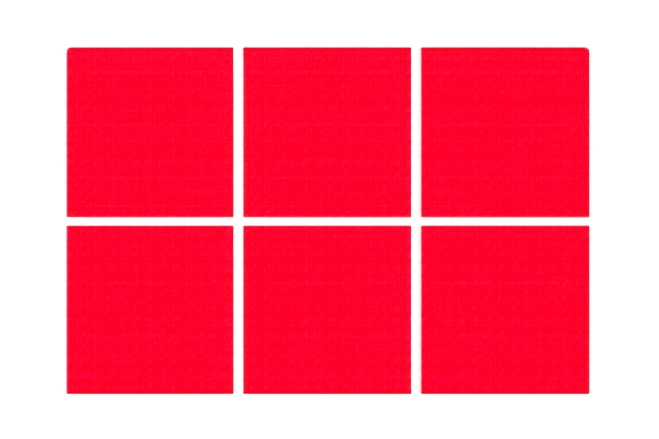 Acoustic Panels Spot Square 6Box Red EJ076
