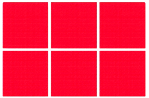 GIK Acoustics Acoustic Panels Spot Square 6Box Red EJ076