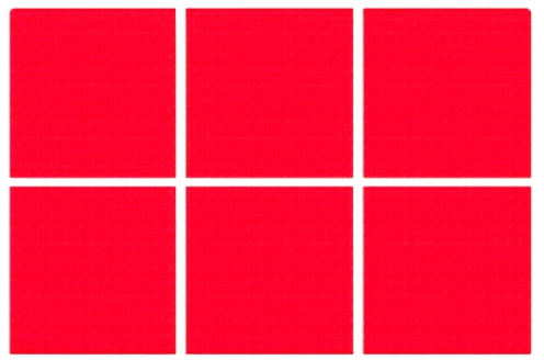 GIK Acoustics Acoustic Panels Spot Square 6Box Red EJ076