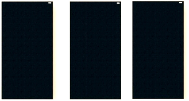 GIK Acoustics FlexRange Acoustic Panel Rectangle 3Box BK EJ138