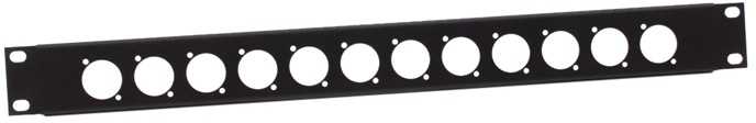 Adam Hall Panel 1U XLR 872213