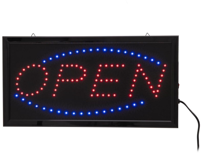 Eurolite LED Sign OPEN classic