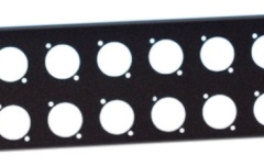 Panou rack Adam Hall 872214 U-Shaped Rack Panel 24 Sockets 2 U
