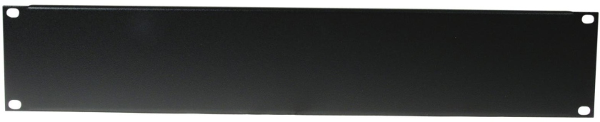 Omnitronic Front Panel Z-19U-shaped steel black 2U