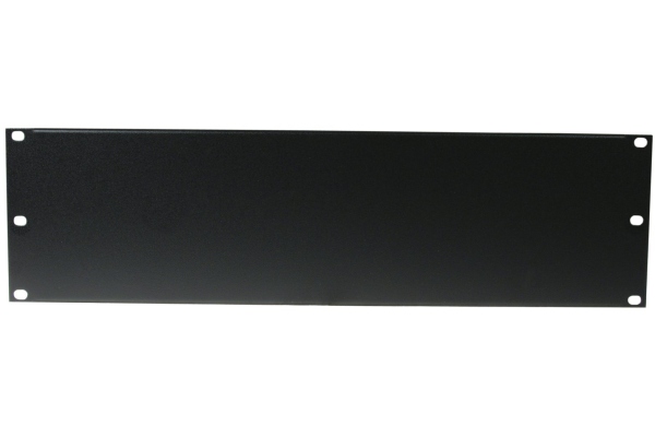 Omnitronic Front Panel Z-19U-shaped steel black 3U