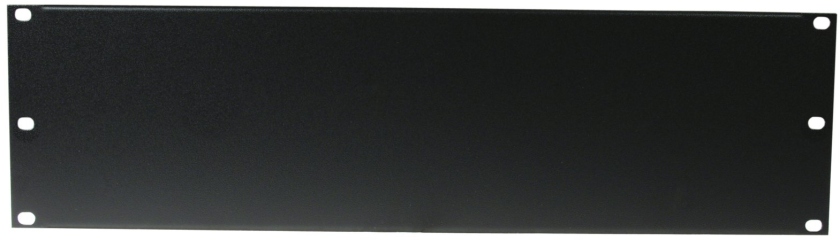 Omnitronic Front Panel Z-19U-shaped steel black 3U