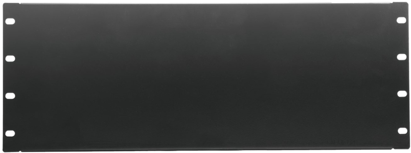 Omnitronic Front Panel Z-19U-shaped steel black 4U