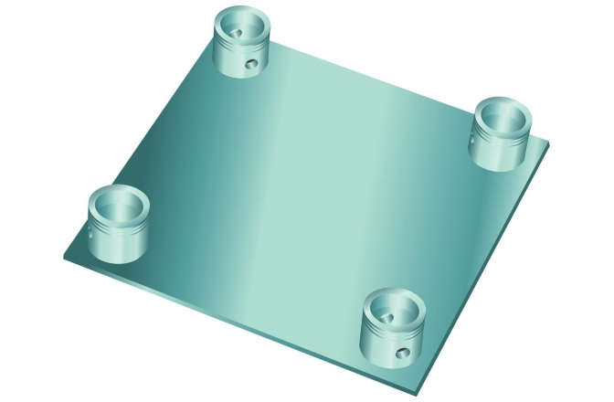 Panou sistem truss în 4 puncte Alutruss QUADLOCK End Plate QQGP