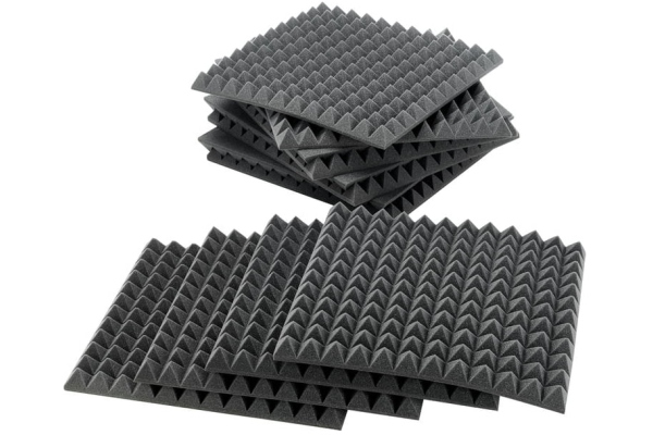 2″ Studiofoam Pyramids-22 Charcoal 2″ Studiofoam Pyramids-22 Charcoal