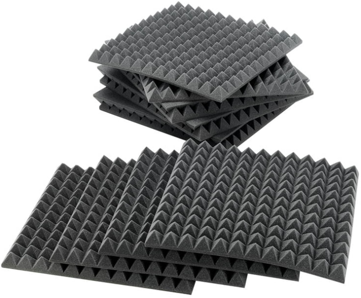 Auralex 2″ Studiofoam Pyramids-22 Charcoal