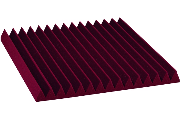 Auralex 2″ Studiofoam Wedge-22 Burgundy