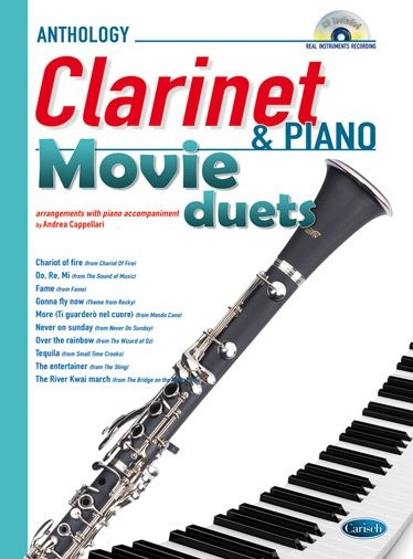 Partituri duet pian ?i clarinet Movie Duets for Clarinet & Piano