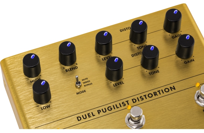 Pedală de Distors Fender Duel Pugilist Distortion