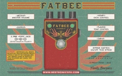 Pedală de Distortion Beetronics Fatbee